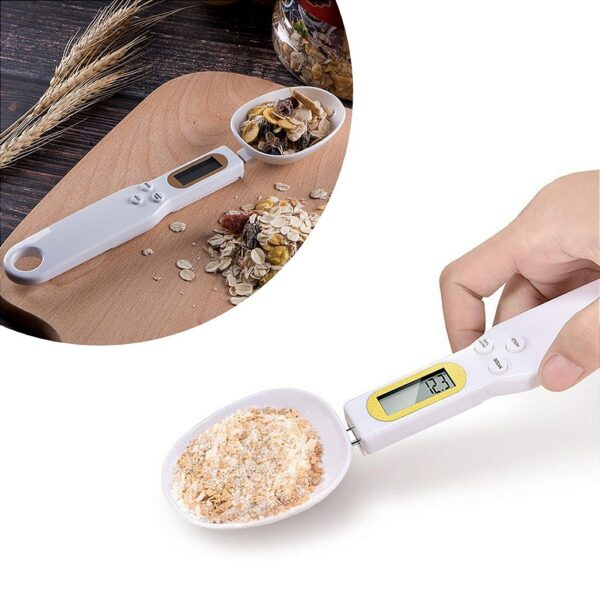 Colher Balança Digital Medidora Dosador Para Restaurante Dieta Receitas - Imagem 8
